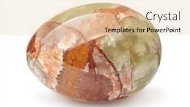  Presentation with egg - PPT theme with side-view-of-decorative-onyx background and a lemonade colored foreground