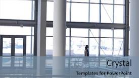  Presentation with modern elegant - Amazing presentation theme having side view of elegant young backdrop and a seafoam green colored foreground