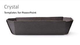  Presentation with container fast food packaging - Slide deck having side-view-of-empty-disposable background and a white colored foreground