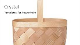  Presentation with woven - PPT layouts enhanced with side-view-of-empty-woven background and a white colored foreground