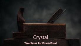  Presentation with craftsmanship - PPT layouts enhanced with side-view-of-manual-wooden background and a wine colored foreground