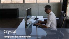  Presentation with middle east dubai mall shopping - Amazing slide deck having side view of middle-aged backdrop and a  colored foreground