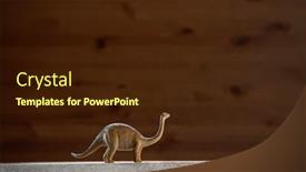  Presentation with wooden toy - Slides enhanced with side-view-of-the-toy background and a wine colored foreground