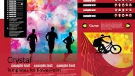  Presentation with page - Colorful PPT layouts enhanced with sidebar - web site page template backdrop and a red colored foreground