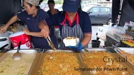  Presentation with food festival - 