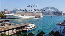  Presentation with sydney - Theme enhanced with sidney-australia-the-famous-sydney background and a light blue colored foreground