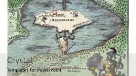  Presentation with engraving - Slides having siege-of-ratzeburg-vintage-engraving background and a light gray colored foreground