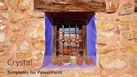  Presentation with spain - Amazing slides having sierra-de-albarracin-in-moscardon backdrop and a coral colored foreground