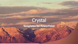  Presentation with nevada - Beautiful PPT layouts featuring sierra nevada mountains backdrop and a coral colored foreground