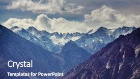  Presentation with nevada - Beautiful PPT layouts featuring sierra nevada mountains backdrop and a ocean colored foreground