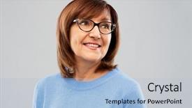  Presentation with old people help the people - Audience pleasing PPT layouts consisting of sight older - vision and old people concept backdrop and a  colored foreground