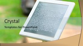  Presentation with plain - Audience pleasing slides consisting of sightless - plain braille notice backdrop and a light blue colored foreground