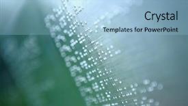  Presentation with page - Colorful presentation theme enhanced with sightless - plain braille page abstract backdrop and a light blue colored foreground