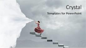  Presentation with eyes - Theme enhanced with sightless - young woman with blindfold background and a light gray colored foreground