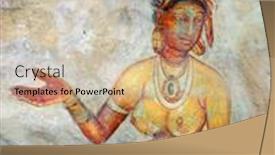  Presentation with sigiriya - Slide set consisting of sigiriya-sri-lanka-march-20 background and a coral colored foreground