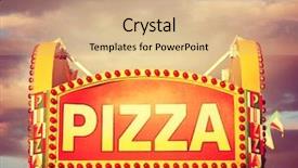  Presentation with state fair - Slides enhanced with sign at the state fair background and a coral colored foreground