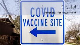  Presentation with neighborhood - PPT theme with sign-in-a-suburban-neighborhood background and a light blue colored foreground