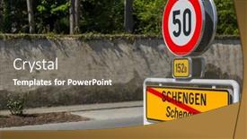  Presentation with luxembourg - Colorful slides enhanced with sign-in-schengen-luxembourg-travel backdrop and a gray colored foreground