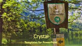  Presentation with mountains fantasy abstract nature landscape - Amazing slides having sign nature reserve langbathsee salzkammergut backdrop and a  colored foreground