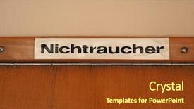  Presentation with non motorized - Cool new slides with sign on vintage german tram backdrop and a tawny brown colored foreground