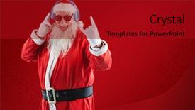  Presentation with music headphones - PPT layouts enhanced with sign while listening to music background and a  colored foreground