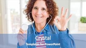  Presentation with health hope healing - Amazing presentation theme having sign with fingers excellent symbol backdrop and a teal colored foreground