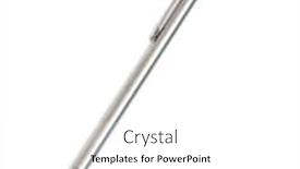  Presentation with pen - Slides having ballpen - signature and a ball pen background and a white colored foreground