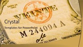  Presentation with cuban - Theme consisting of cabins at bogstad camping site in oslo in norway background and a violet colored foreground