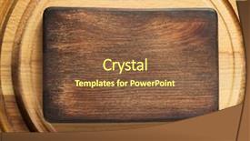  Presentation with cutting board - Cool new PPT theme with signboard at wooden cutting board backdrop and a  colored foreground