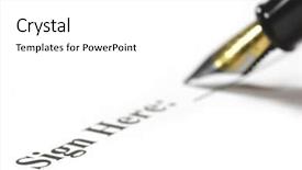  Presentation with focus - Slide set enhanced with signing - focus is on text background and a white colored foreground