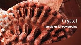  Presentation with architectural - PPT theme enhanced with sikri agra uttar pradesh india background and a tawny brown colored foreground