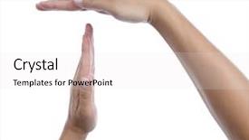  Presentation with pause - Colorful presentation design enhanced with silence pause or break time backdrop and a white colored foreground