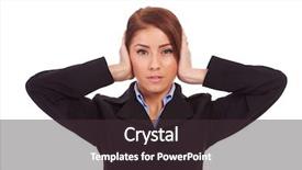  Presentation with holding hands - PPT theme featuring silence wisdom - back view of beautiful young background and a wine colored foreground