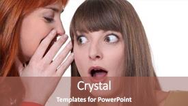  Presentation with women queens - PPT theme with opposite two rows of colorful color pencil background background and a pink colored foreground