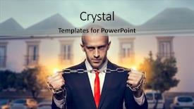  Presentation with iron - Theme enhanced with silent killer with iron chain background and a lemonade colored foreground