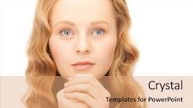  Presentation with bright - Beautiful slide set featuring silent prayer - bright closeup portrait picture backdrop and a  colored foreground