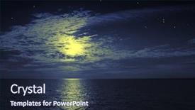  Presentation with moon - Cool new presentation with silent water perfect night backdrop and a wine colored foreground