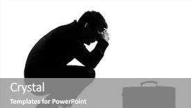  Presentation with despair - Cool new presentation theme with russian toy matrioska isolated backdrop and a pink colored foreground