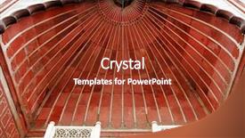  Presentation with old india - PPT layouts having architectural detail of jama masjid background and a tawny brown colored foreground