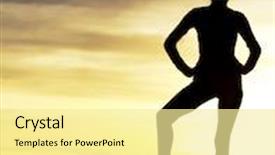  Presentation with hill - Amazing PPT layouts having burning candles on a table against the background of colorful bokeh public holiday backdrop and a tawny brown colored foreground