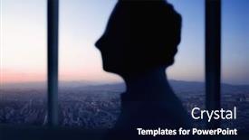  Presentation with cityscape silhouette - 