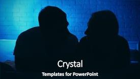  Presentation with night - Cool new presentation theme with silhouette of couple in bed backdrop and a  colored foreground