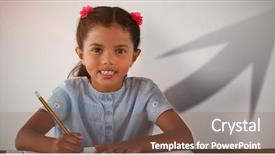  Presentation with scaffolding engineering silhouette - Slide deck with silhouette of up arrow sign background and a violet colored foreground