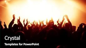  Presentation with jesus the bright morning star - PPT theme with supercomputer terminal management in modern background and a lemonade colored foreground