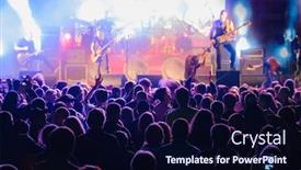  Presentation with people enjoying - Slides having silhouettes-of-people-enjoying-live background and a wine colored foreground