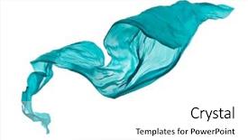  Presentation with elegant - Cool new PPT theme with silk - smooth elegant white transparent cloth backdrop and a white colored foreground