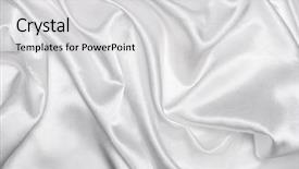  Presentation with silk - Presentation theme enhanced with silk fabric background background and a light gray colored foreground