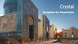  Presentation with complex - Slide set consisting of omelet with ground pork filipino background and a lemonade colored foreground.