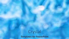  Presentation with photograph - Audience pleasing PPT theme consisting of silver-and-blue-glittering-background backdrop and a teal colored foreground