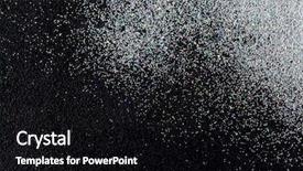  Presentation with silver - Slide set enhanced with silver bakcground background and a black colored foreground